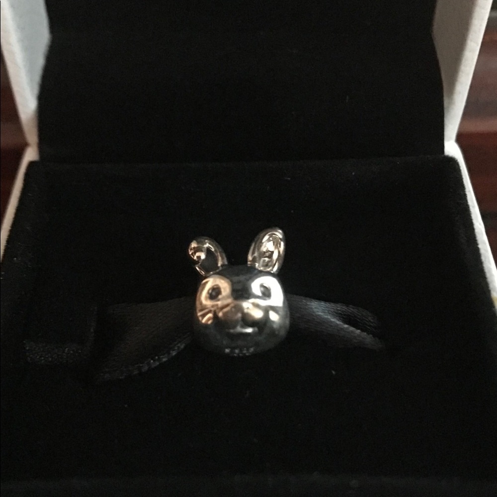 PANDORA BUNNY RABBIT CHARM NIB